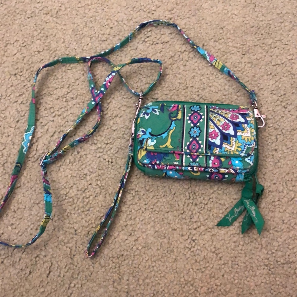 *VERA BRADLEY Emerald All in One Crossbody